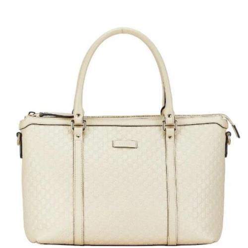 Gucci Vintage Pre-owned Laeder gucci-vskor White, Dam