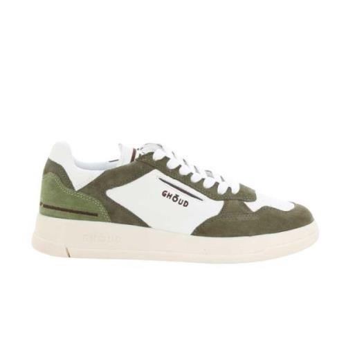 Ghoud Låga Herrsneakers i Khaki Green, Herr