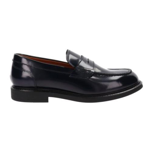 Nerogiardini Läder Herr Loafers Blue, Herr