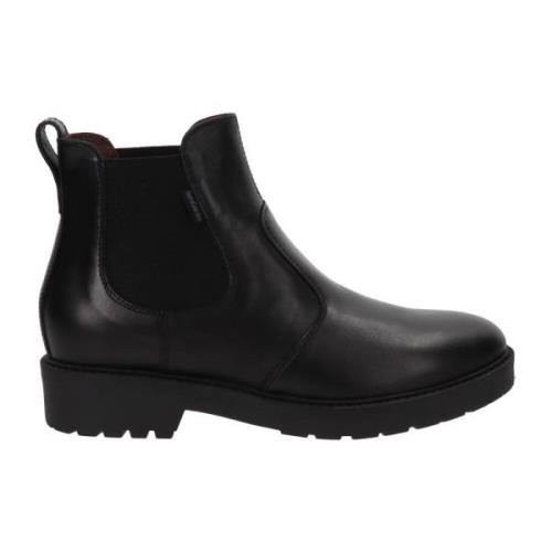 Nerogiardini Läder Ankelboots Black, Dam