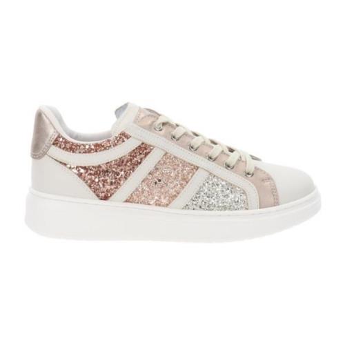 Nerogiardini Läder Flicka Sneakers Komfort Stil Multicolor, Dam