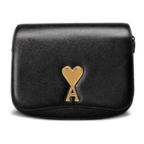 Ami Paris Paris Crossbody Väska Black, Dam