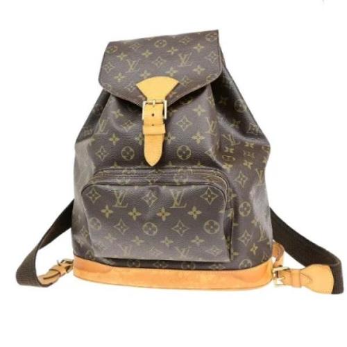 Louis Vuitton Vintage Pre-owned Canvas ryggsckar Brown, Dam