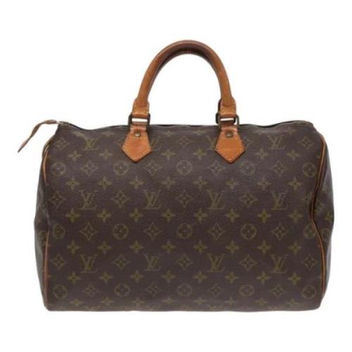 Louis Vuitton Vintage Pre-owned Canvas louis-vuitton-vskor Brown, Dam