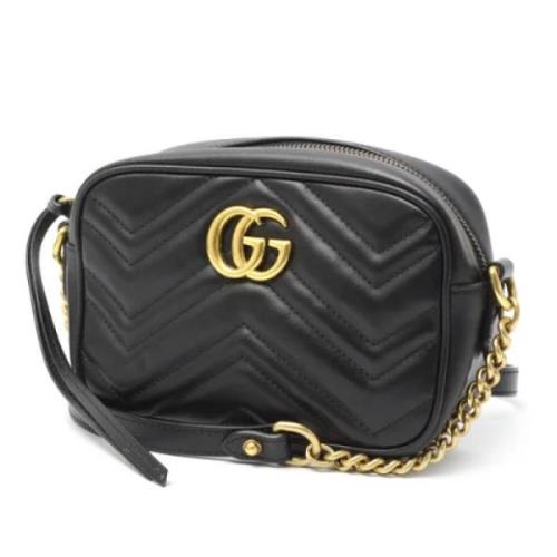 Gucci Vintage Pre-owned Laeder gucci-vskor Black, Dam