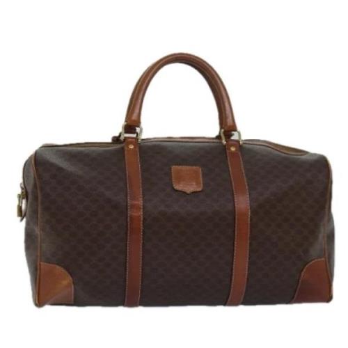 Celine Vintage Pre-owned Laeder resvskor Brown, Dam