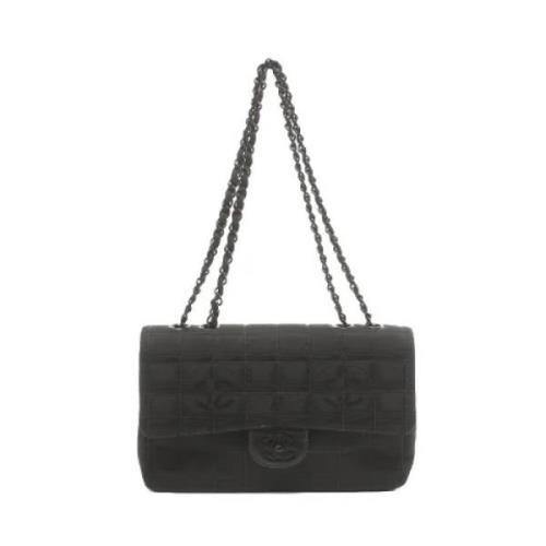 Chanel Vintage Pre-owned Canvas chanel-vskor Black, Dam