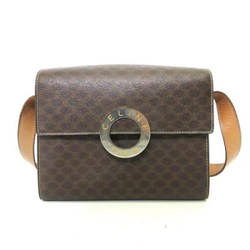 Celine Vintage Pre-owned Canvas celine-vskor Brown, Dam