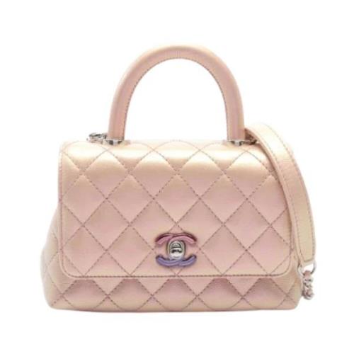 Chanel Vintage Pre-owned Laeder handvskor Pink, Dam