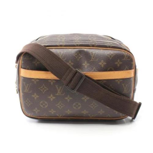 Louis Vuitton Vintage Pre-owned Canvas louis-vuitton-vskor Brown, Dam