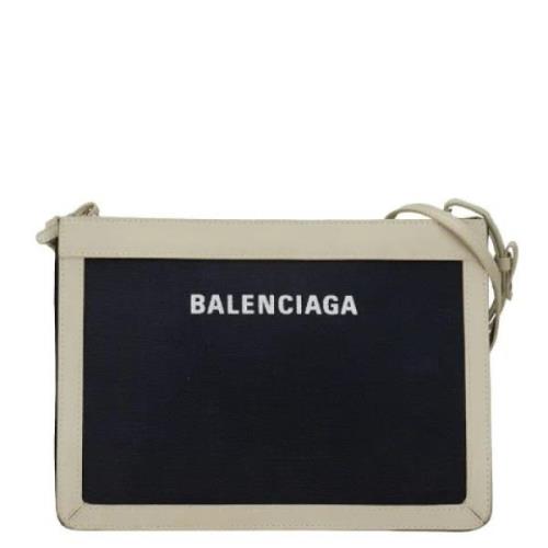 Balenciaga Vintage Pre-owned Canvas balenciaga-vskor Blue, Dam