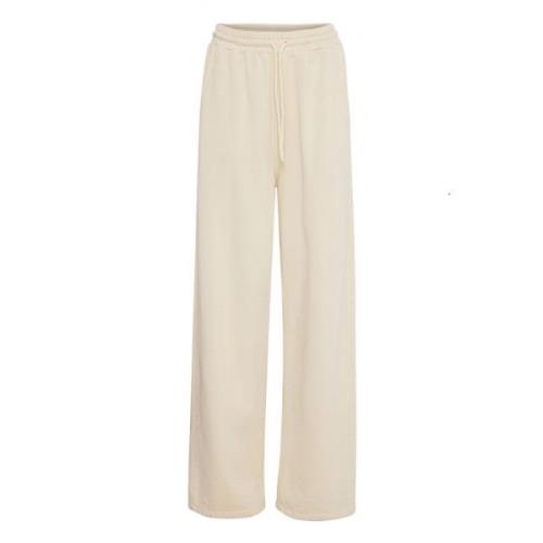 Ball Sommar Sand Sweatpants Basimona Stil Beige, Dam