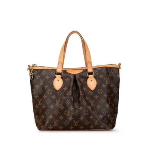 Louis Vuitton Vintage Pre-owned Canvas handvskor Brown, Dam