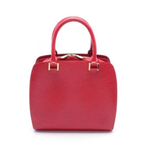 Louis Vuitton Vintage Pre-owned Laeder louis-vuitton-vskor Red, Dam