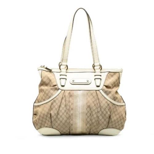 Celine Vintage Pre-owned Canvas celine-vskor Beige, Dam