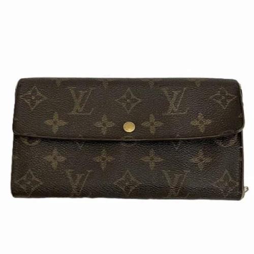 Louis Vuitton Vintage Pre-owned Canvas plnbcker Brown, Dam