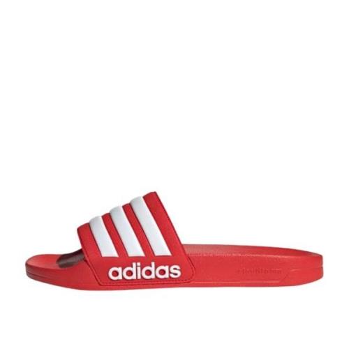 Adidas Shower Slides Red, Herr