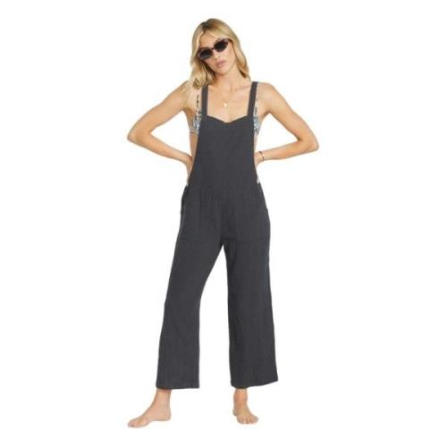 Billabong Pacific Time Jumpsuit Black, Dam