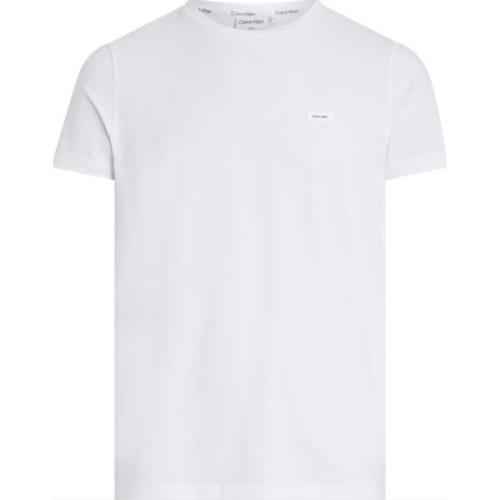 Calvin Klein Modern Stretch Slim Fit T-shirt White, Herr