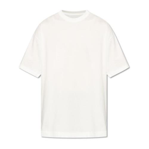 Issey Miyake T-shirt med tryck White, Herr