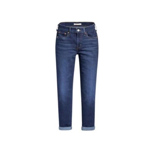 Levi's Cobalt Layer Boyfriend Jeans Blue, Dam