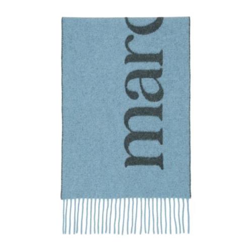 Marc O'Polo Logoscarf Blue, Dam