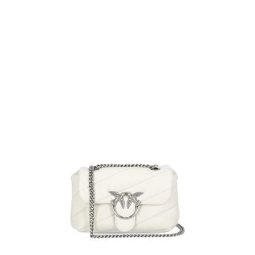 Pinko Cross Body Bags White, Dam