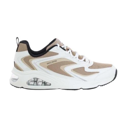 Skechers Beige Tres-Air-Uno-Street Damesskor Beige, Dam