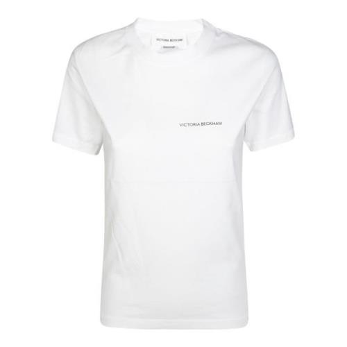 Victoria Beckham Logo T-shirt White, Dam