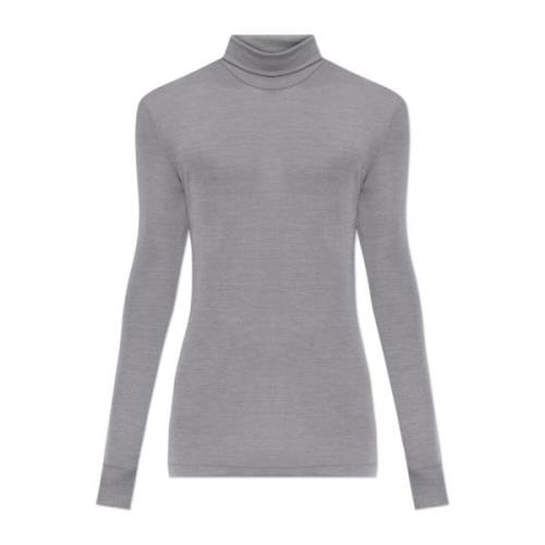 Hanro Ull Turtleneck Gray, Herr