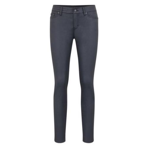 Drykorn Slim Fit Ankel Längd Jeans Black, Dam