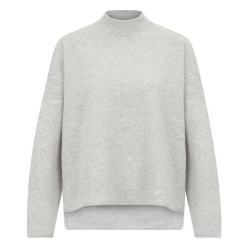 Drykorn Timothea Turtle Neck Sweater Gray, Dam