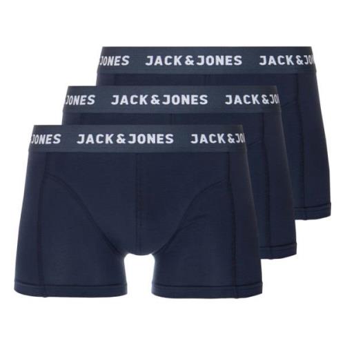 Jack & Jones 3Pack Jacanthony Trunks Briefs paket Blue, Herr