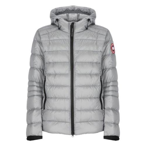 Canada Goose Quiltad Dunjacka Grå Huva Gray, Herr