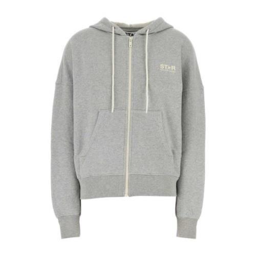 Golden Goose Grå Melange Oversize Sweatshirt Gray, Dam