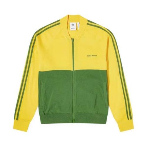 Adidas Originals Modig Guld Stickad Track Top Multicolor, Herr