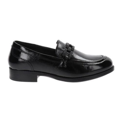 Igi&Co Läder Dams Loafers Stiligt Komfort Black, Dam