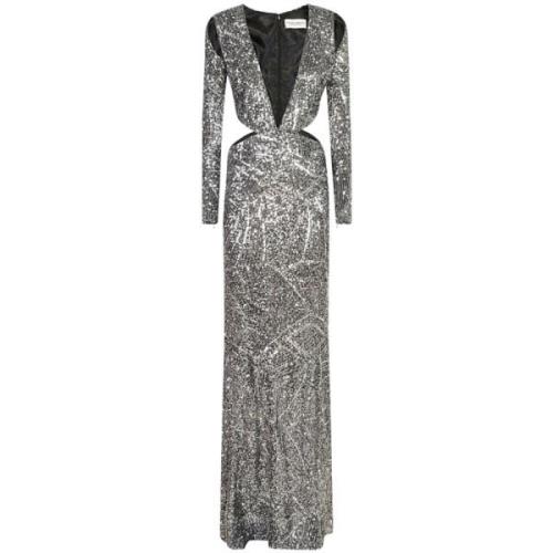 The New Arrivals Ilkyaz Ozel Silver Klänningar Kollektion Gray, Dam