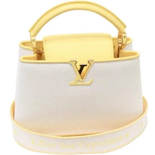 Louis Vuitton Vintage Pre-owned Laeder louis-vuitton-vskor Yellow, Dam