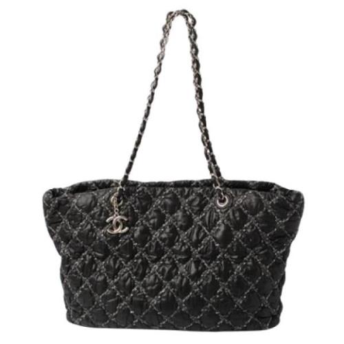 Chanel Vintage Pre-owned Canvas chanel-vskor Black, Dam