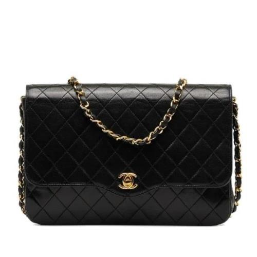 Chanel Vintage Pre-owned Laeder chanel-vskor Black, Dam