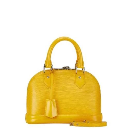 Louis Vuitton Vintage Pre-owned Laeder louis-vuitton-vskor Yellow, Dam