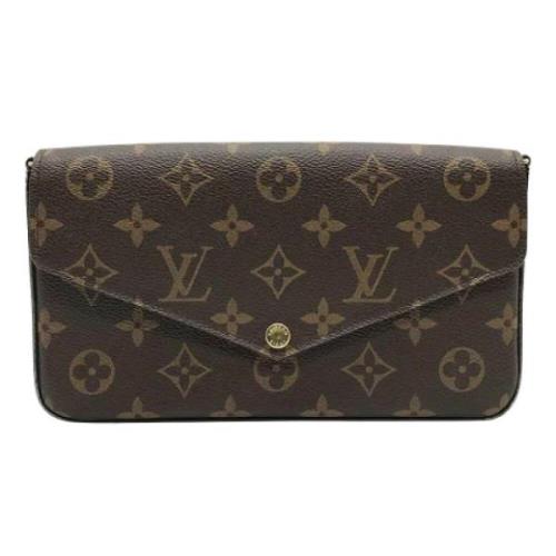 Louis Vuitton Vintage Pre-owned Canvas louis-vuitton-vskor Brown, Dam