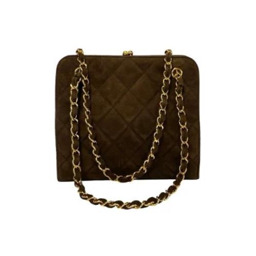 Chanel Vintage Pre-owned Mocka chanel-vskor Brown, Dam