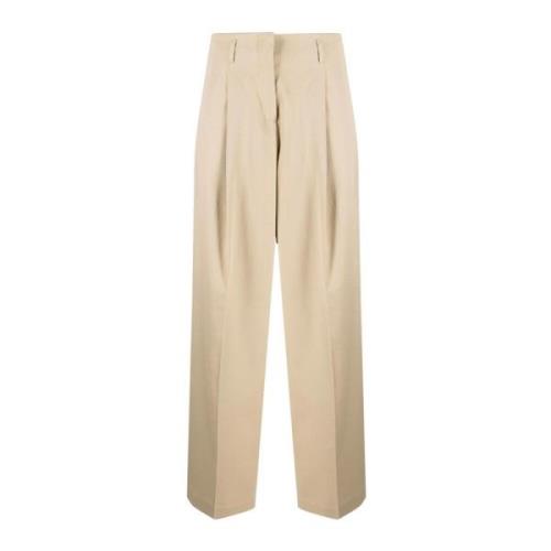 Golden Goose Studded Star Trousers Beige, Dam