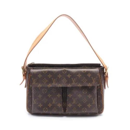 Louis Vuitton Vintage Pre-owned Canvas louis-vuitton-vskor Brown, Dam