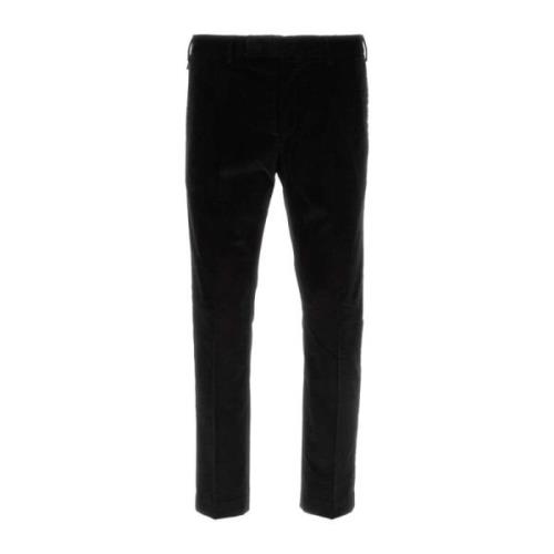 PT Torino Stretch Corduroy Byxa Black, Herr