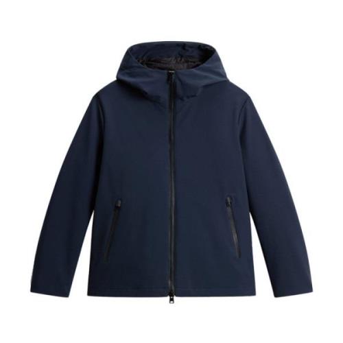 Woolrich Blå Parkasjacka för Män Blue, Herr