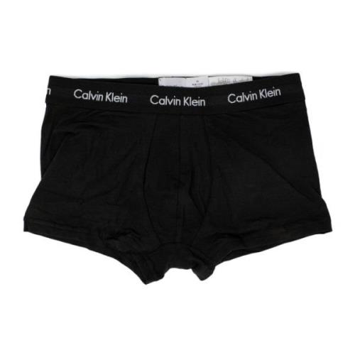 Calvin Klein Svart bomullsunderkläder med elastan Black, Herr