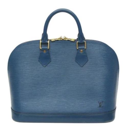 Louis Vuitton Vintage Pre-owned Laeder louis-vuitton-vskor Blue, Dam